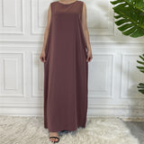 Abaya Inner Slip Dress - Choose Colour-Abaya > Dubai Abaya > Modest > Abaya Online > Open Abaya > Closed Abaya > Modanisa > Abayabuth > Abaya UK > Hijab > Muslim Dress > Modest Dress > Grey Abaya > Plain Abaya > FeelModest > Abaya Buth > White Abaya-Feelmodest