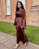 FeelModest Satin Coffee Closed Abaya-Abaya > Dubai Abaya > Modest > Abaya Online > Open Abaya > Closed Abaya > Modanisa > Abayabuth > Abaya UK > Hijab > Muslim Dress > Modest Dress > Grey Abaya > Plain Abaya > FeelModest > Abaya Buth > White Abaya > Silk Abaya > Satin Abaya > Puff Sleeve-Feelmodest