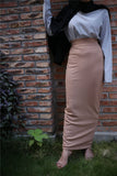 FeelModest High Waist Beige Skirt-Abaya > Dubai Abaya > Modest > Abaya Online > Open Abaya > Closed Abaya > Modanisa > Abayabuth > Abaya UK > Hijab > Muslim Dress > Modest Dress > Grey Abaya > Plain Abaya > FeelModest > Abaya Buth > White Abaya > Modest Skirt > Skirt > Hawaa-Feelmodest