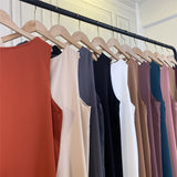 Abaya Inner Slip Dress - Choose Colour-Abaya > Dubai Abaya > Modest > Abaya Online > Open Abaya > Closed Abaya > Modanisa > Abayabuth > Abaya UK > Hijab > Muslim Dress > Modest Dress > Grey Abaya > Plain Abaya > FeelModest > Abaya Buth > White Abaya-Feelmodest