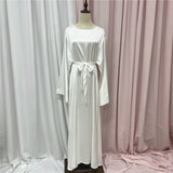 Silky Satin Closed Abaya-Abaya > Dubai Abaya > Modest > Abaya Online > Open Abaya > Closed Abaya > Modanisa > Abayabuth > Abaya UK > Hijab > Muslim Dress > Modest Dress > Grey Abaya > Plain Abaya > FeelModest > Abaya Buth > White Abaya > Silk Abaya > Satin Abaya-Feelmodest