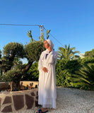 MissModesty Classic White Open Abaya-Abaya > Dubai Abaya > Abayatopia > Abaya Online > Open Abaya > Closed Abaya > Modanisa > Abayabuth > Abaya UK > Hijab > Muslim Dress > Modest Dress > Grey Abaya > Plain Abaya > FeelModest > Abaya Buth > White Abaya-Feelmodest