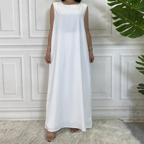 Abaya Inner Slip Dress - Choose Colour-Abaya > Dubai Abaya > Modest > Abaya Online > Open Abaya > Closed Abaya > Modanisa > Abayabuth > Abaya UK > Hijab > Muslim Dress > Modest Dress > Grey Abaya > Plain Abaya > FeelModest > Abaya Buth > White Abaya-Feelmodest